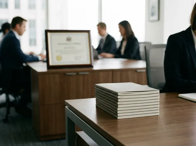 Сертификат на тетради