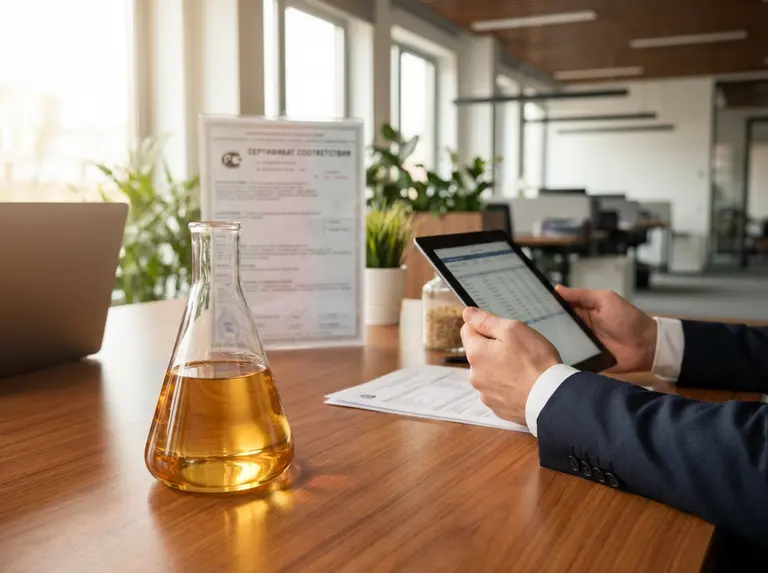 Сертификат на бензин